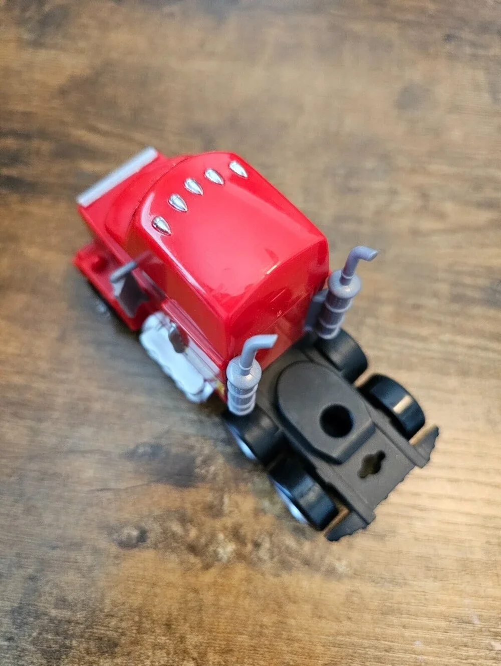 Disney Pixar Cars Mack Rusteze Truck Hauler Cab Only Red 95 Toy